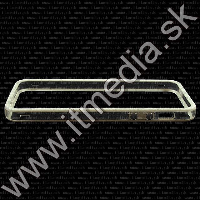 Image of iPhone 5-5S Bumpers *White&amp;amp;amp;amp;Transparent* (OEM) (IT8559)
